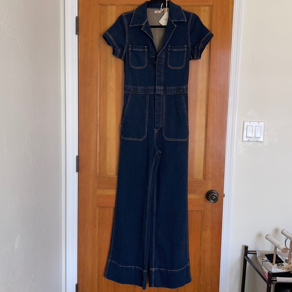Faherty Pants - Faherty Denim Jumpsuit